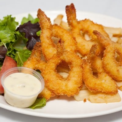 3. Shrimp and Chips