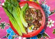 YUM MOO TOD ( Spicy Fried Pork Belly Salad)