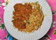 Crispy Chicken with Garlic Noodle