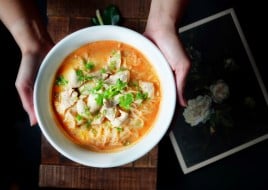 Tom Yum Thai Noodle Soup