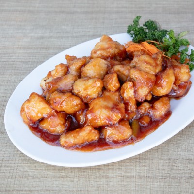 21. Orange Chicken