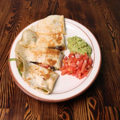 Veggie Quesadilla (not a vegan item)