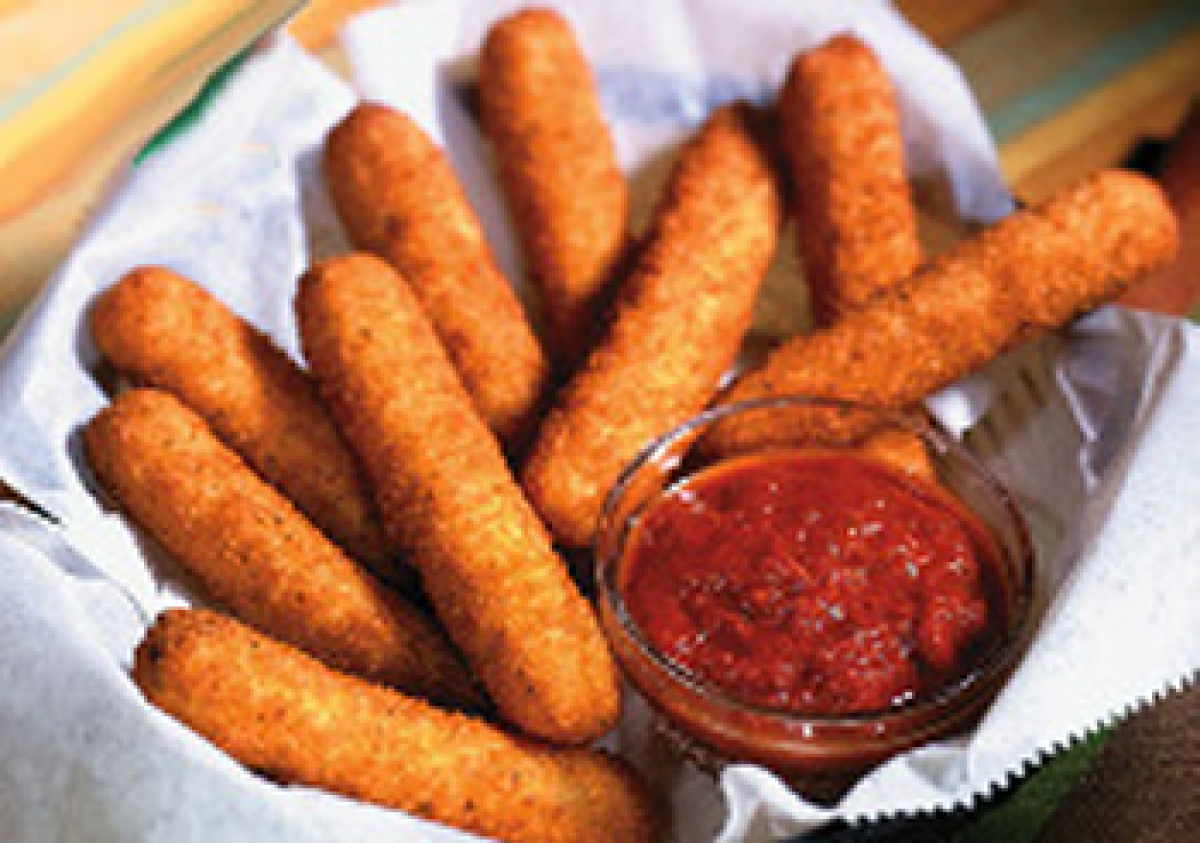 Breaded Mozzarella Sticks