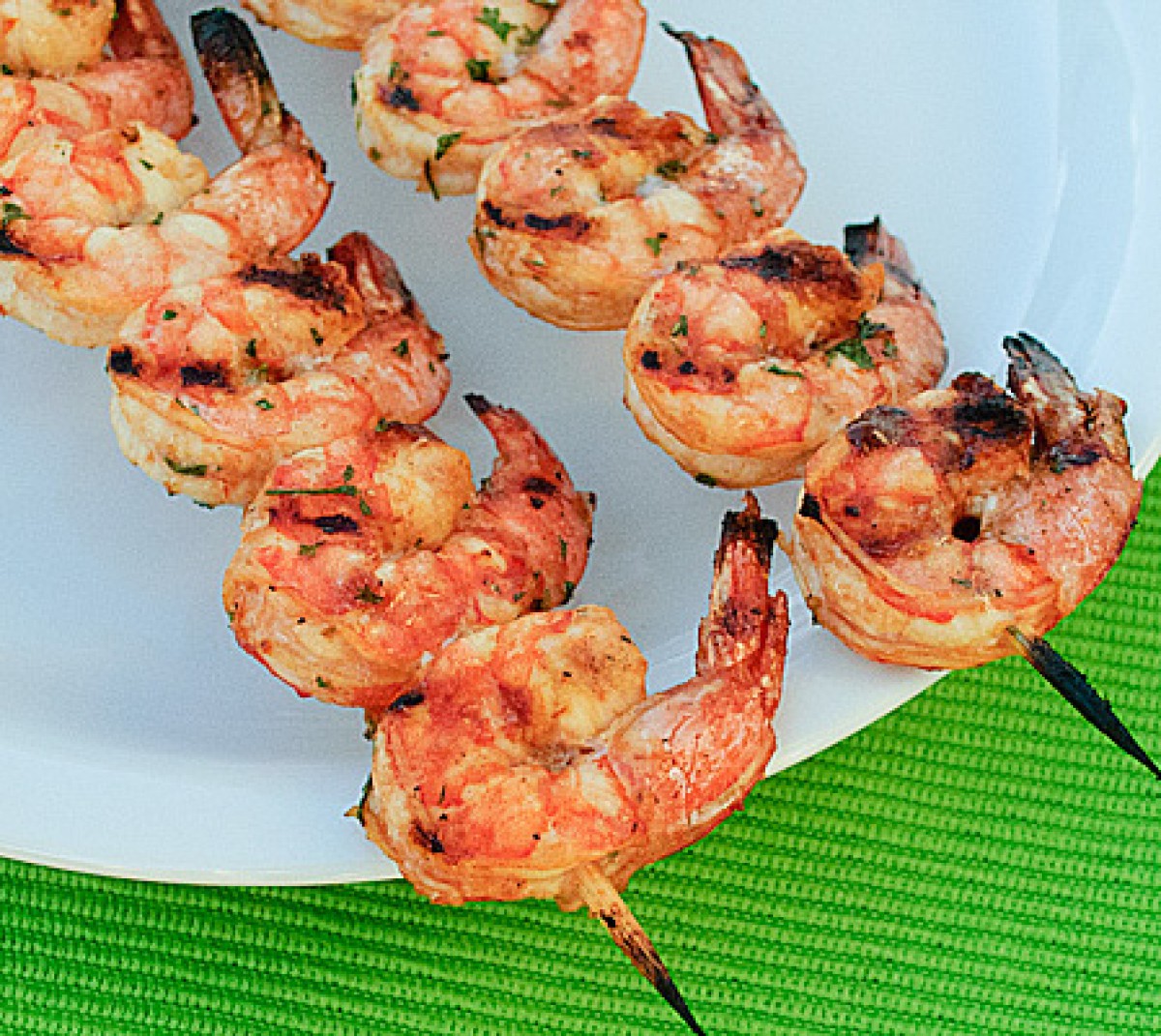 Grilled Shrimp on Skewers