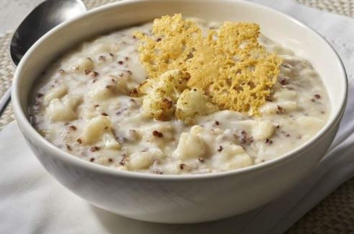 Cauliflower Quinoa Soup