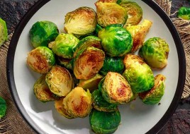 Roasted Organic Brussels Sprouts