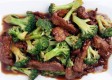 Sliced Beef w/Florets of Broccoli