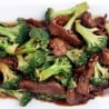 Sliced Beef w/Florets of Broccoli