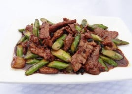 Sliced Beef w/ Asparagus