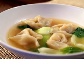 Shrimps Wonton soup