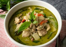 Green Curry Noodles Soup