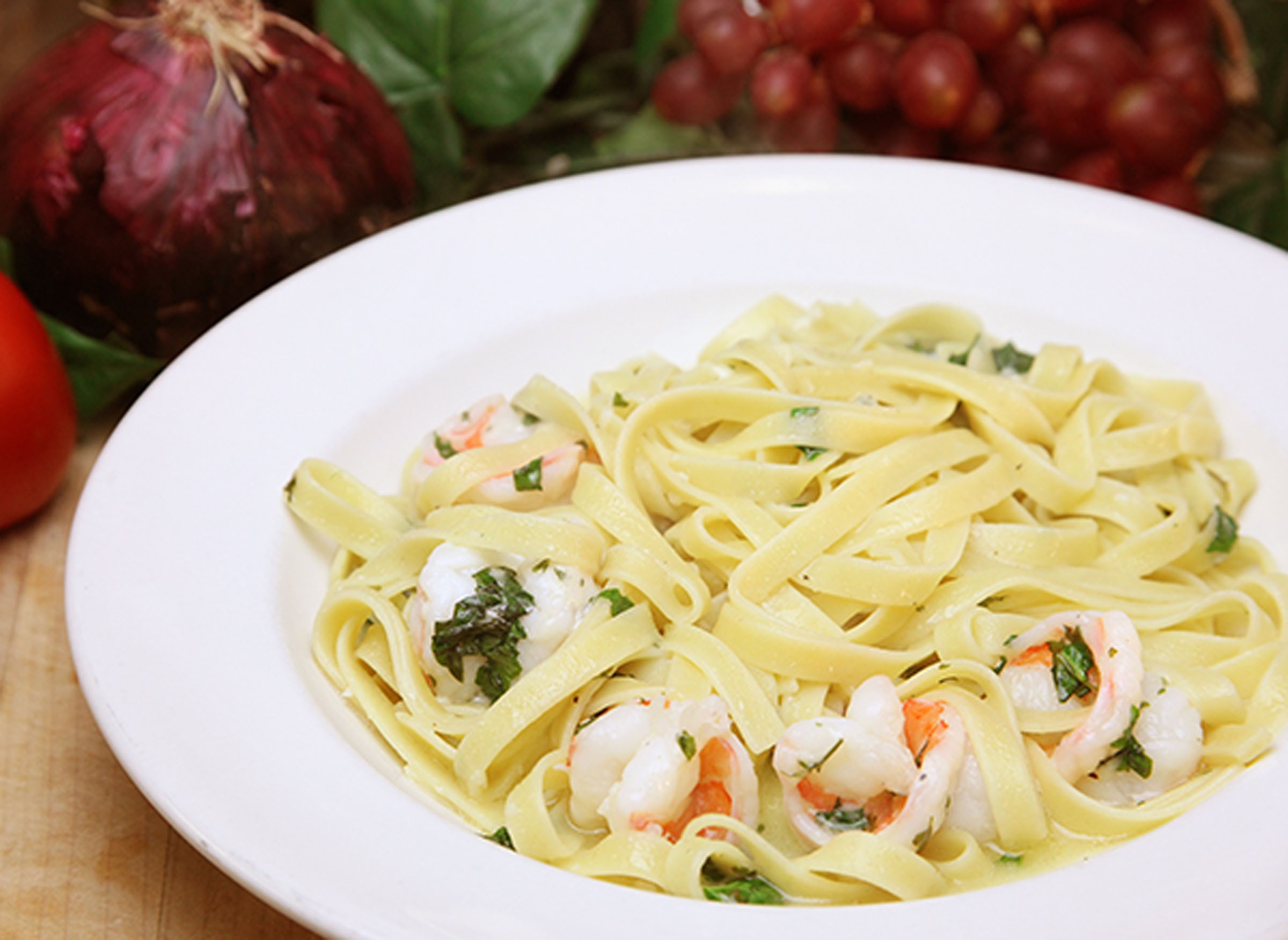 Fettuccini Scampi