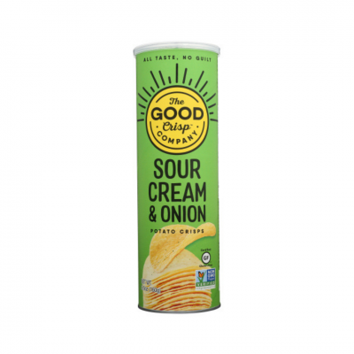 THE GOOD CRISP COMPANY, SOUR CREAM POTATO CRISPS