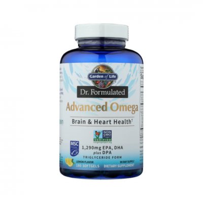 GARDEN OF LIFE ADVANCED OMEGA 18O SOFTGELS