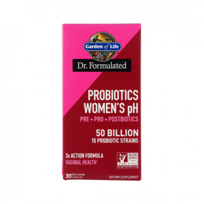 GARDEN OF LIFE WOMENS PH PROBIOTICS 30C