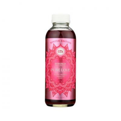 GT'S SYNERGY KOMBUCHA BLOOD ORANGE HIBISCUS ROSE