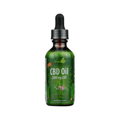 IRWIN NATURALS CBD OIL 2000 PEPPERMINT 2OZ