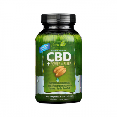 IRWIN NATURALS CBD + POWER TO SLEEP EXTRA 60SG