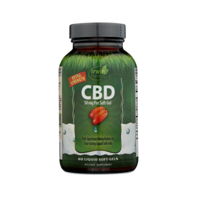 IRWIN NATURALS CBD 50MG 60SG