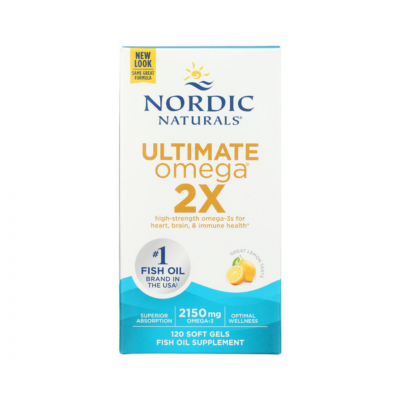 NORDIC NATURALS ULTIMATE OMEGA 2X 120 SOFTGELS