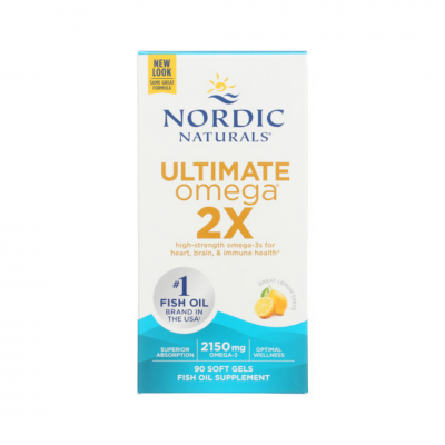 NORDIC NATURALS ULTIMATE OMEGA 2X 90 SOFTGELS