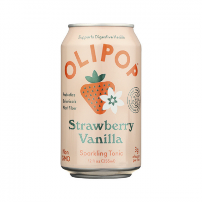 OLIPOP STRAWBERRY VANILLA POP