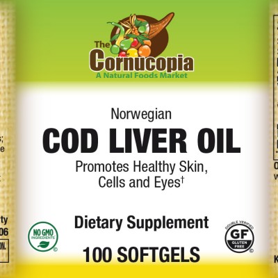 Cod Liver Oil 100 Softgels