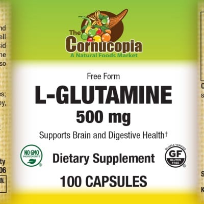 L-Glutamine 500 mg Caps 100CP