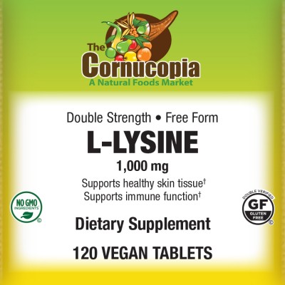 L-Lysine 1,000mg Tab 120TB