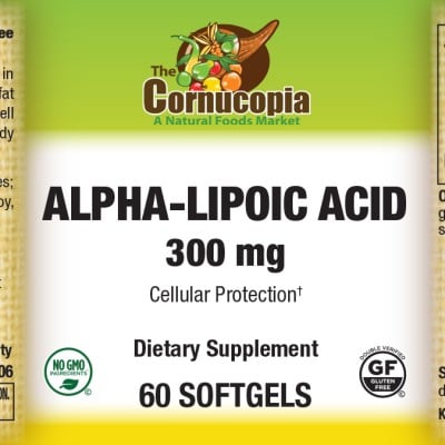 Alpha-Lipoic Acid 300 mg Veg Caps
