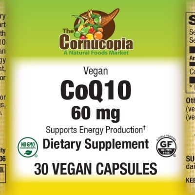 CoQ10 60 mg Veg Caps 30CP
