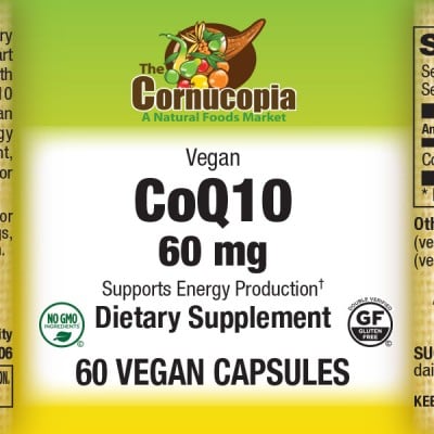 CoQ10 60 mg Veg Caps 60MG