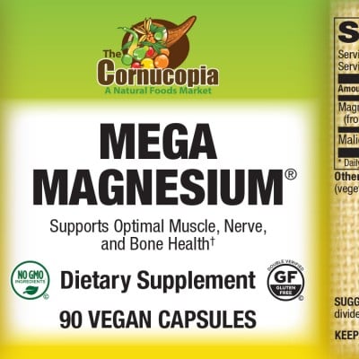 Mega Magnesium® Veg Caps 90CP