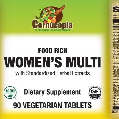 Food Rich Women's Multi Veg Tabs 90TB