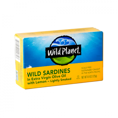 WILD PLANED SARDINES WITH LEMON