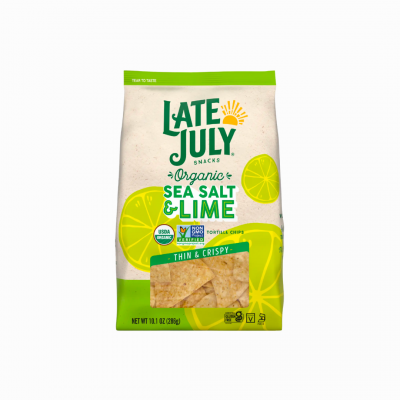 LATE JULY LIME & SEA SALT TORTILLA CHIPS