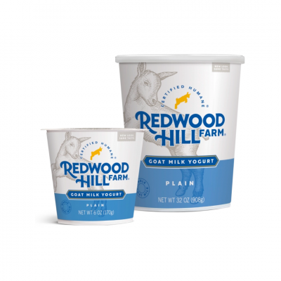 REDWOOD HILL FARM PLAIN YOGURT 32 OZ