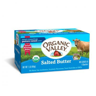 ORGANIC VALLEY SALTED BUTTER