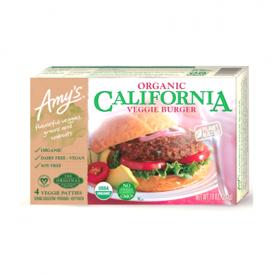 AMY'S VEGGIE BURGER