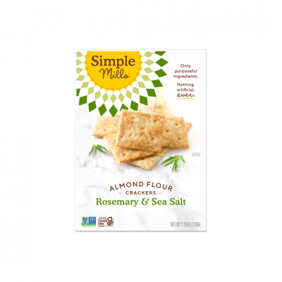 SIMPLE MILLS ROSEMARY & ALMOND CRACKERS