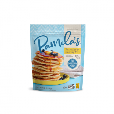 PAMELA'S PANCAKE MIX GLUTEN FREE 4 POUND BAG