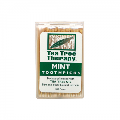 TEA TREE THERAPY MINT TOOTHPICKS