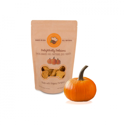 DELIGHTFULLY DELICIOUS DOG PUMPKIN BISCUITS