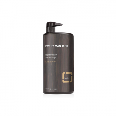 EVERY MEN JACK BODY WASH SANDALWOOD 33 OZ