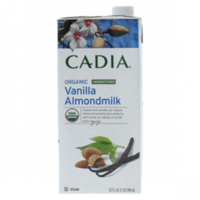 CADIA ALMOND MILK VANILLA UNSWEETENED