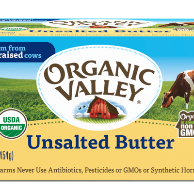 ORGANIC VALLEY UNSALTED BUTTER