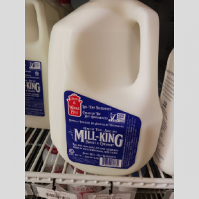 MILL KING WHOLE MILK GAL