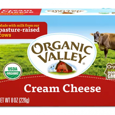 ORGANIC VALLEY CREAM CHEESE