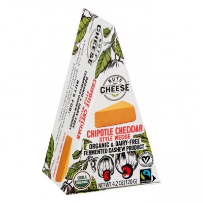 NUTS FOR CHEESE CHIPOTLE CHEDDAR WEDGE