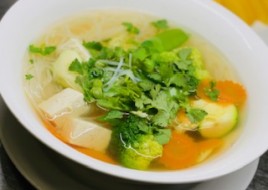 S4. Veggies and Tofu soup